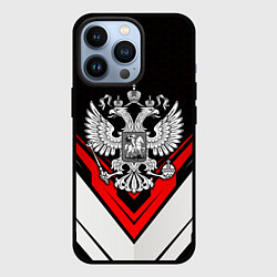 Чехол iPhone 13 Pro Герб России - униформа