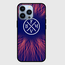 Чехол для iPhone 13 Pro Bullet For My Valentine red energy, цвет: 3D-черный