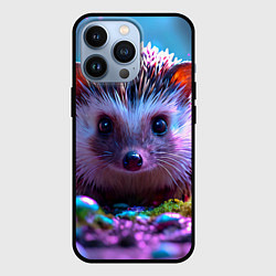 Чехол iPhone 13 Pro Ёжики в сказаочном лесу