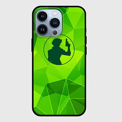 Чехол iPhone 13 Pro Cowboy Bebop green poly