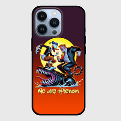 Чехол iPhone 13 Pro Two Donalds and Venom - meme