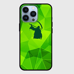 Чехол iPhone 13 Pro Children of Bodom green poly