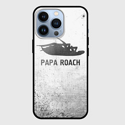 Чехол для iPhone 13 Pro Papa Roach - white gradient, цвет: 3D-черный