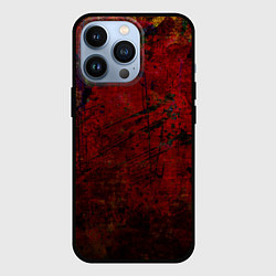 Чехол для iPhone 13 Pro Абстракция - dark grunge mood, цвет: 3D-черный