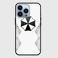 Чехол iPhone 13 Pro Resident Evil white poly