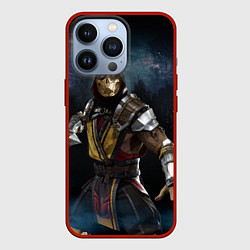 Чехол iPhone 13 Pro Mortal Kombat - Скорпион