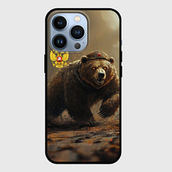 Чехол iPhone 13 Pro Русский бурый медведь