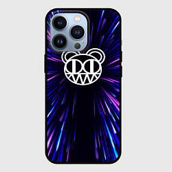Чехол iPhone 13 Pro Radiohead neon energy