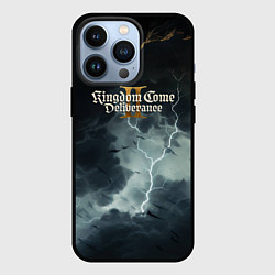 Чехол iPhone 13 Pro Kingdom Come Deliverance 2 логотип игры