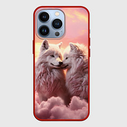 Чехол iPhone 13 Pro Волчья страсть