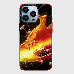 Чехол iPhone 13 Pro Динамичная краска текстура