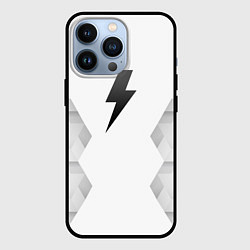 Чехол iPhone 13 Pro AC DC white poly