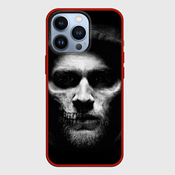 Чехол iPhone 13 Pro Sons Of Anarchy - Jax skull