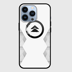 Чехол iPhone 13 Pro Ghost of Tsushima white poly