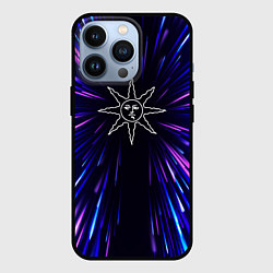 Чехол iPhone 13 Pro Dark Souls neon energy