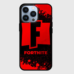 Чехол iPhone 13 Pro Fortnite - red gradient