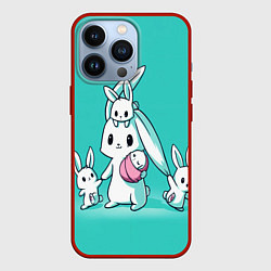 Чехол iPhone 13 Pro Кролик мама