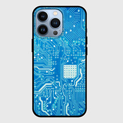 Чехол для iPhone 13 Pro Системная плата, цвет: 3D-черный