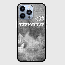 Чехол для iPhone 13 Pro Toyota - grey gradient посередине, цвет: 3D-черный