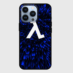 Чехол iPhone 13 Pro Half-Life blue energy