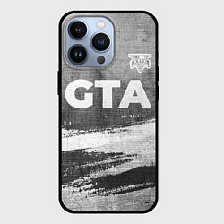Чехол для iPhone 13 Pro GTA - grey gradient посередине, цвет: 3D-черный