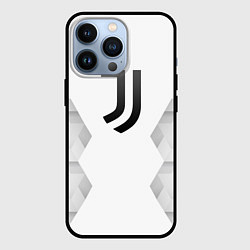 Чехол iPhone 13 Pro Juventus white poly
