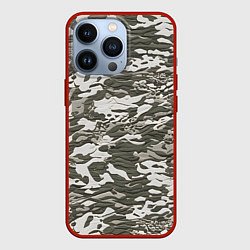 Чехол iPhone 13 Pro Фактурный камуфляж