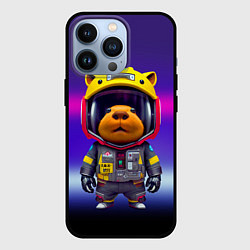 Чехол iPhone 13 Pro Baby capybara - cyberpunk