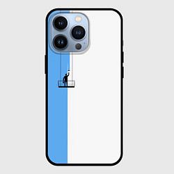 Чехол для iPhone 13 Pro Моляр красит стену, цвет: 3D-черный