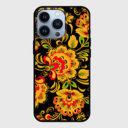 Чехол iPhone 13 Pro Хохлома - роспись