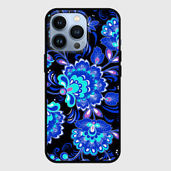 Чехол iPhone 13 Pro Хохлома негатив