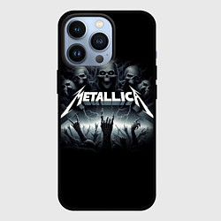 Чехол для iPhone 13 Pro Metallica thrash metal - gesture, цвет: 3D-черный