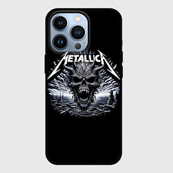 Чехол iPhone 13 Pro Metallica - horned skull
