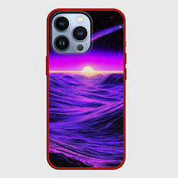 Чехол iPhone 13 Pro Космический пейзаж и комета