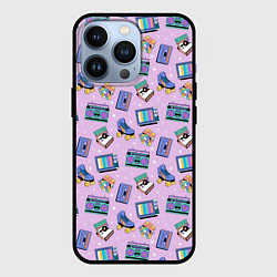 Чехол iPhone 13 Pro Ретро паттерн