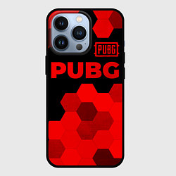 Чехол iPhone 13 Pro PUBG - red gradient посередине