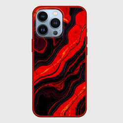 Чехол iPhone 13 Pro Срез магматической породы