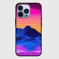 Чехол iPhone 13 Pro Неоновый закат