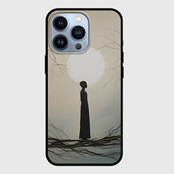 Чехол для iPhone 13 Pro Минималистичный сюрреализм, цвет: 3D-черный