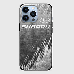 Чехол iPhone 13 Pro Subaru - grey gradient посередине