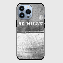 Чехол для iPhone 13 Pro AC Milan - grey gradient посередине, цвет: 3D-черный