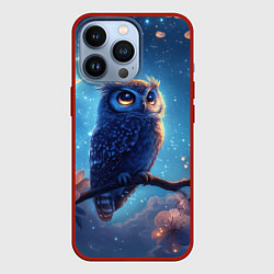 Чехол iPhone 13 Pro Ночная сова на ветке