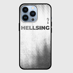 Чехол для iPhone 13 Pro Hellsing - white gradient посередине, цвет: 3D-черный