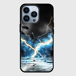 Чехол iPhone 13 Pro Разряд молний текстура