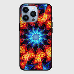 Чехол iPhone 13 Pro Фрактальная узорная абстракция