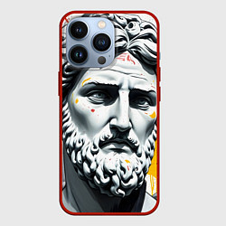 Чехол iPhone 13 Pro Античный портрет и краска