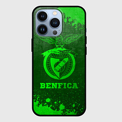 Чехол iPhone 13 Pro Benfica - green gradient