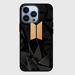 Чехол iPhone 13 Pro BTS golden poly