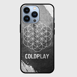 Чехол для iPhone 13 Pro Coldplay - grey gradient, цвет: 3D-черный