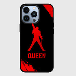 Чехол iPhone 13 Pro Queen - red gradient